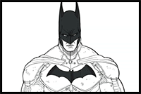 How to Draw Batman Arkham Origins | Step by Step | DC