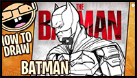 How to Draw BATMAN (The Batman 2022 Film) | Narrated Step-by-Step Tutorial