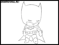 How to Draw Chibi Batman