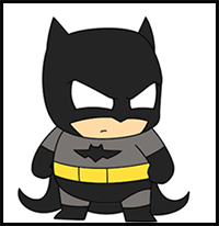 How to Draw Batman (Mini)