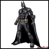 How to draw Batman the Dark Knight