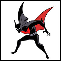 How to draw Batman Beyond