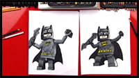How to Draw Lego Batman