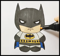How to Draw Batman Easy
