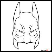 How to Draw a Batman’s Mask