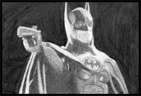 How To Draw Batman, Michael Keaton