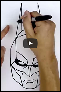 How to Draw Batman | Arkham Knight