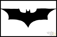 How to Draw Batman Logo