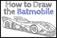 How to Draw the Batmobile