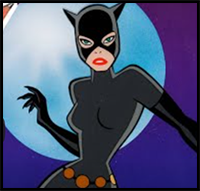 How to Draw CATWOMAN Step by Step