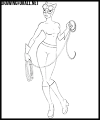 How to Draw Catwoman