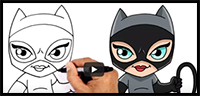 How to Draw Catwoman