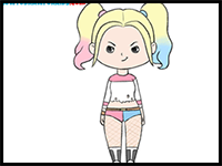How to Draw Harley Quinn