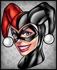 How to Draw Harley Quinn