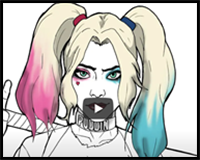 How to Draw Harley Quinn | Step by Step | DC