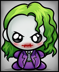 How to Draw Kawaii Joker