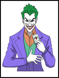 How to Draw Joker – A Step by Step Guide