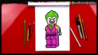How to Draw Lego Joker