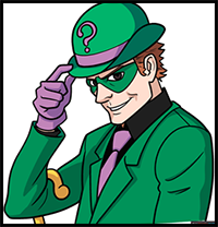 How to Draw the Riddler from Batman