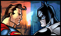 How to Draw Batman Vs Superman