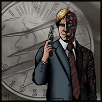 How To Draw Harvey Dent, Harvey Dent