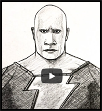 How to Draw Black Adam