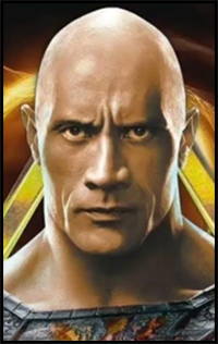 ASMR Drawing BLACK ADAM The Rock Dwayne Johnson