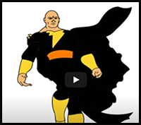 Learn to Draw Black Adam