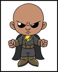 How to Draw Black Adam