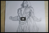 How to Draw Black Adam