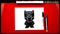 How to Draw Black Panther