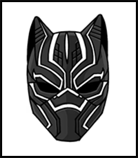How to Draw Black Panther | The Avengers