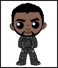 How to Draw Black Panther