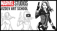 How to Draw Marvel Studios' Black Widow with Andy Park
