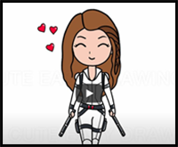 How to Draw Cute Black Widow