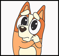 Adorable Bingo | BLUEY | How to Draw & Color | DIY