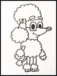 How to Draw Coco from Bluey I Easy Drawing Step by Step