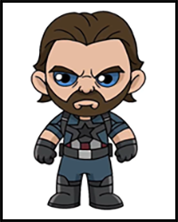 How to Draw Captain America | The Avengers Infinity War