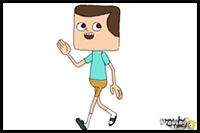 How to Draw Jeff from Clarence