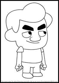 How to Draw Emilio from Clarence