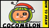 How to Draw Cocomelon Characters for Kids | Easy Step-by-Step Drawing Tutorial!