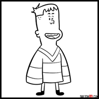 How to draw J.P. Mercer