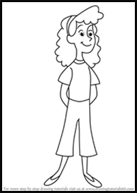 How to Draw Betsy from Curious George