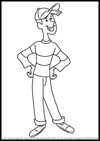 How to Draw Bill from Curious George