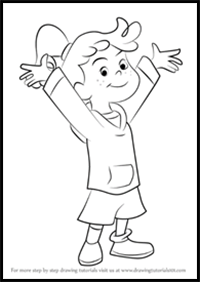 How to Draw Allie from Curious George