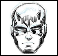 How to Draw Daredevil