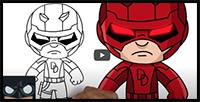 How to Draw Fortnite | Daredevil