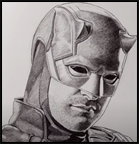 How to Draw Daredevil
