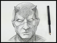 How to Draw Daredevil | Sketch Sunday