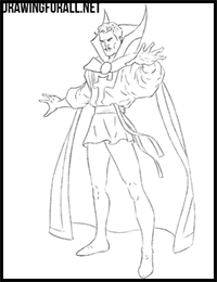 How to Draw Doctor Strange
